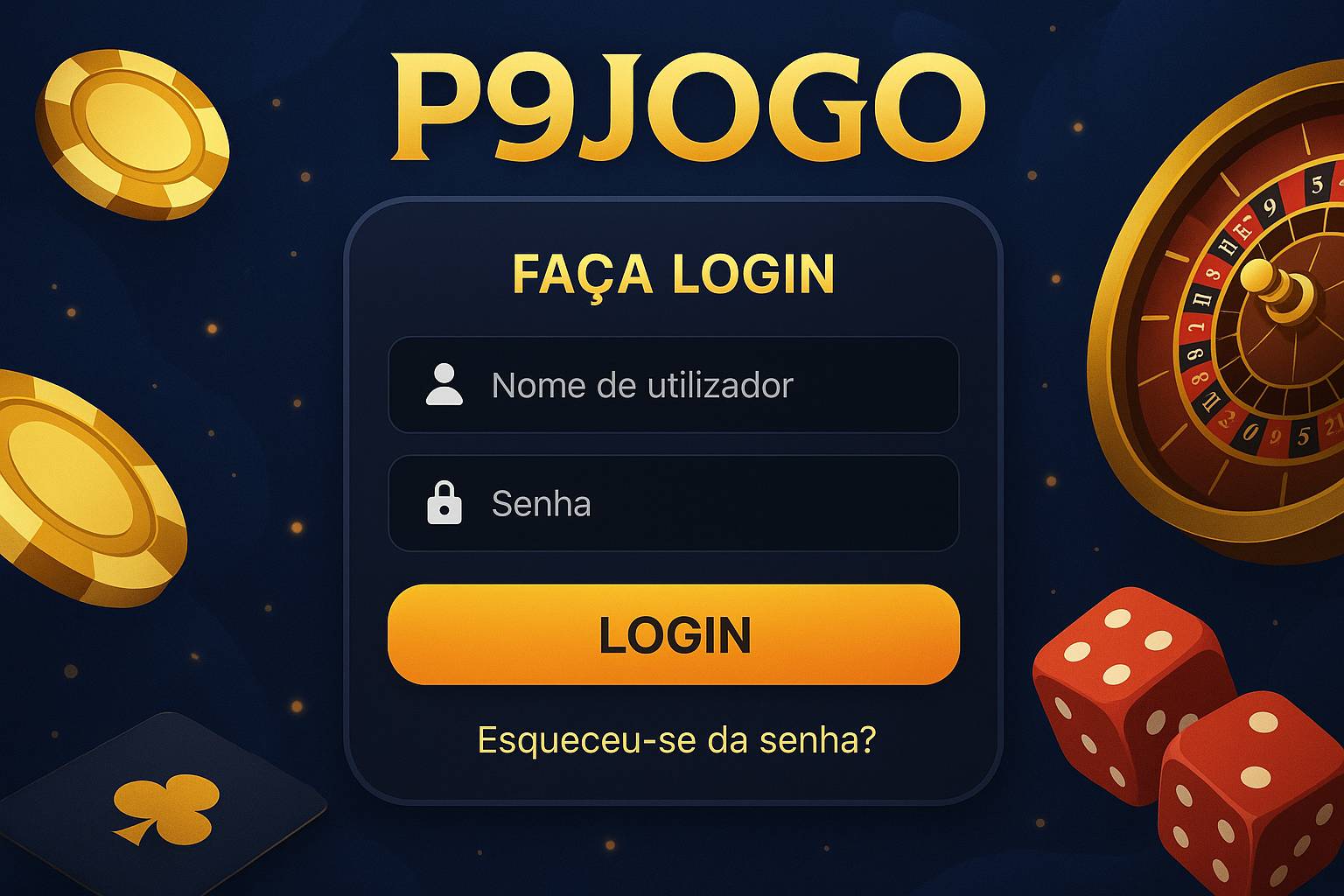 Login no Cassino P9JOGO